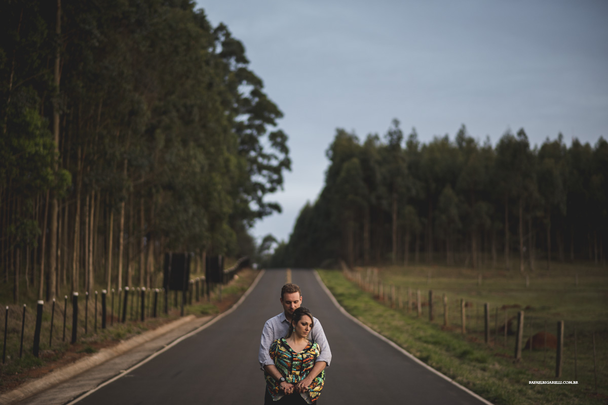 pre casamento na estrada