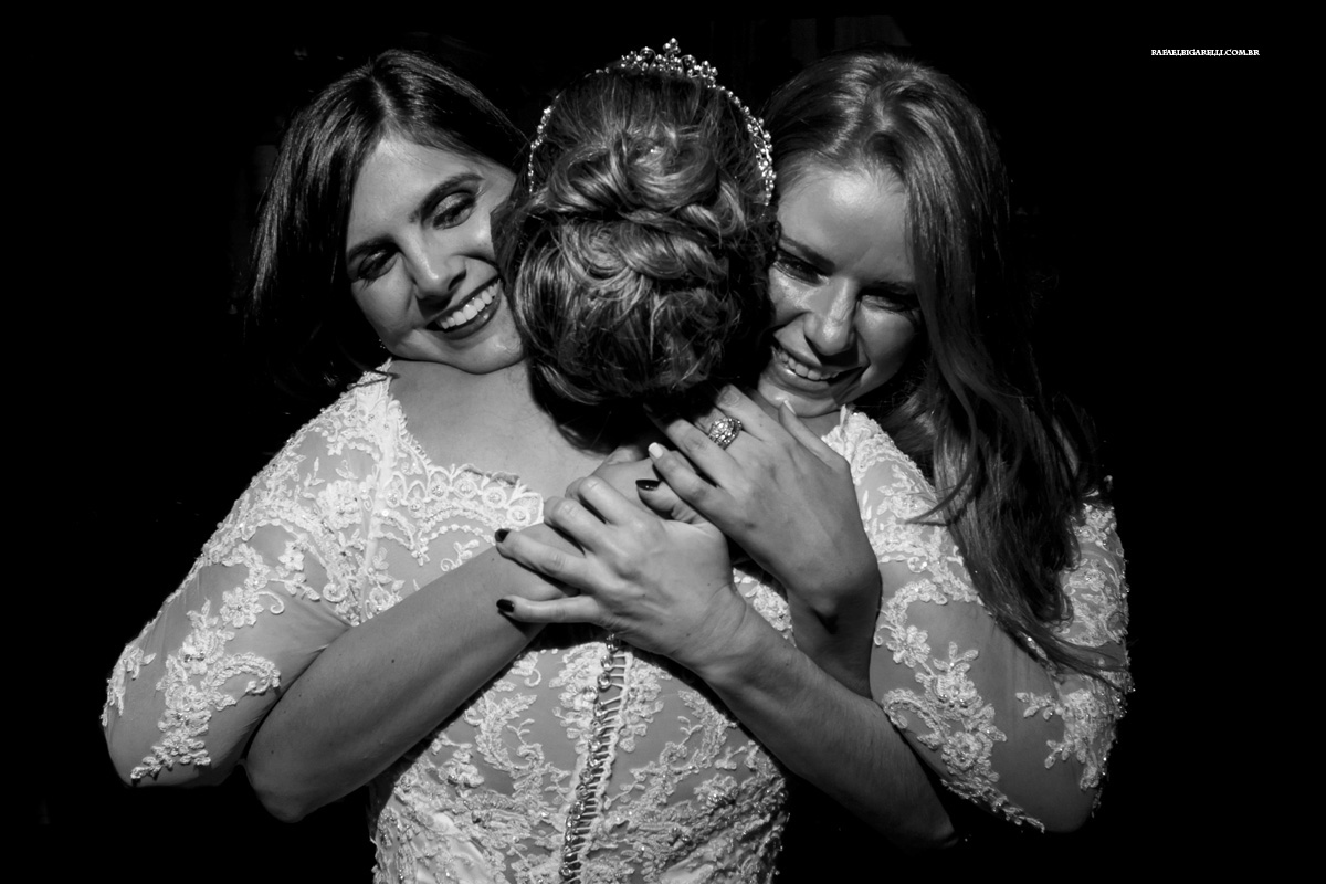 abraços na noiva