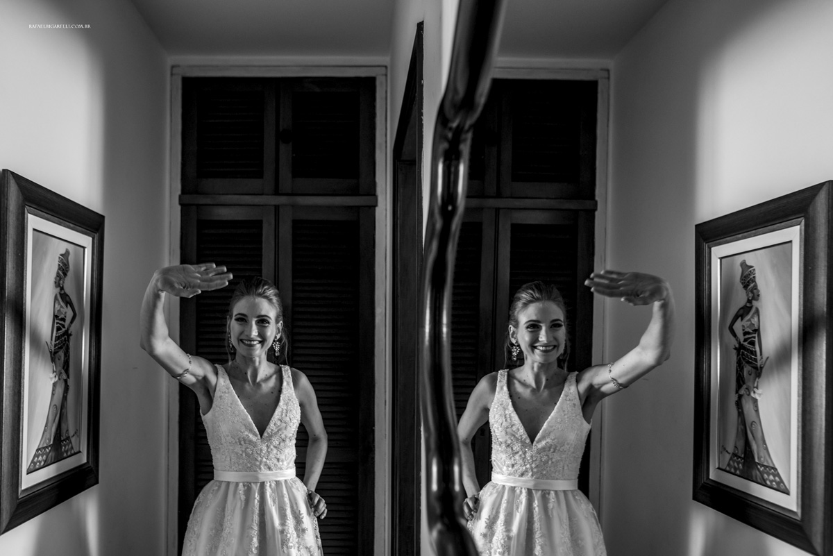 noiva preto e branco