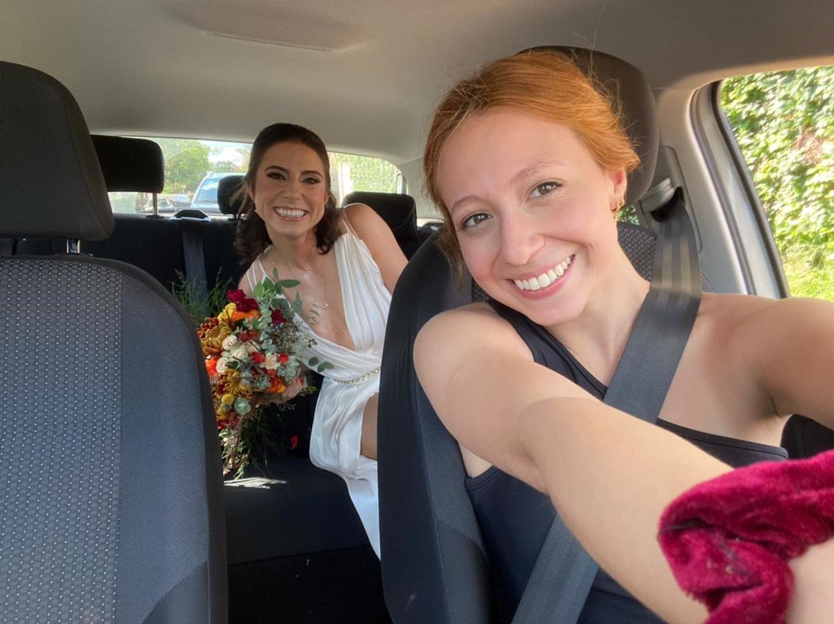 não é todo dia que temos a honra de levar a noiva para casar