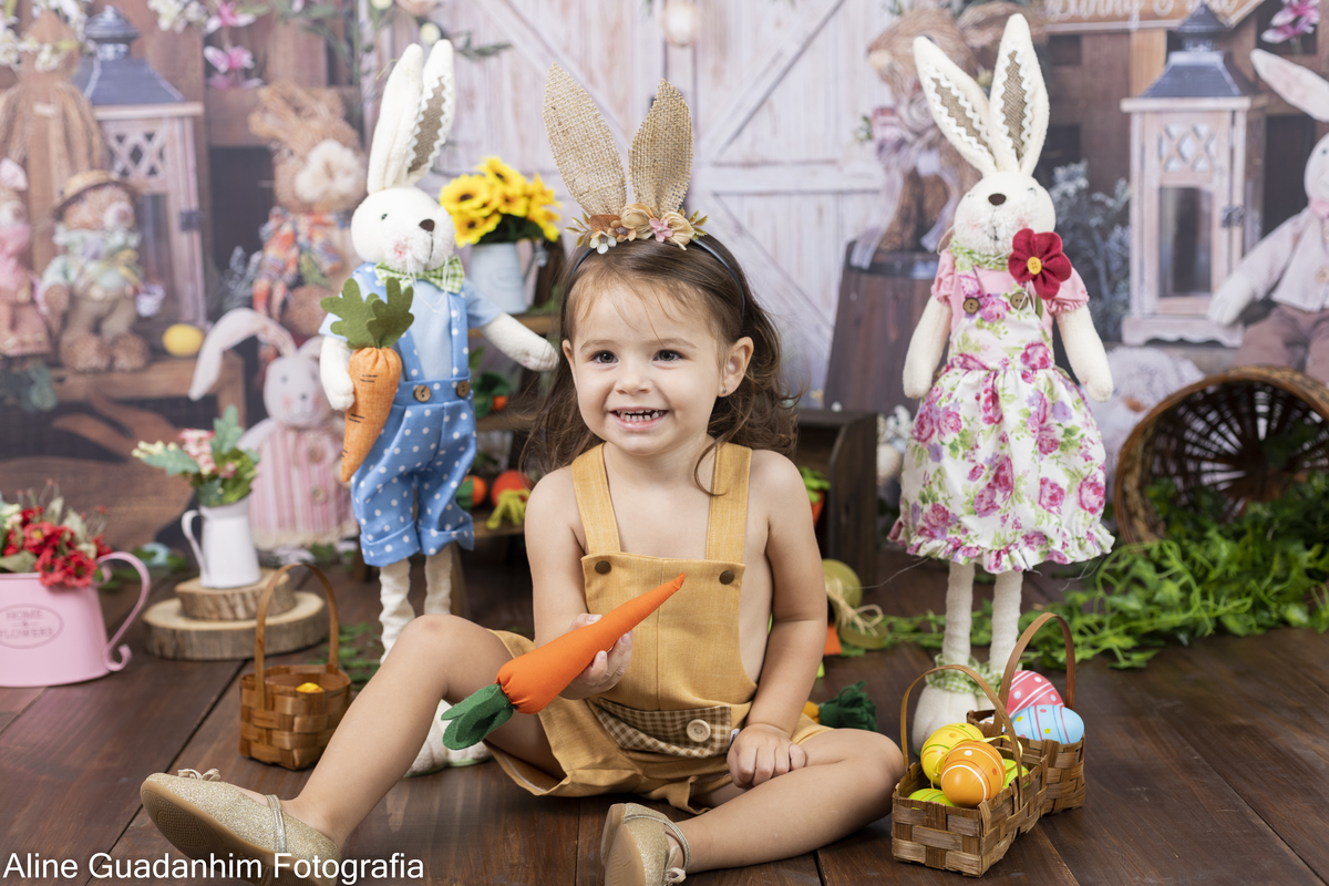 Ensaio fotográfico de Páscoa - Campinas