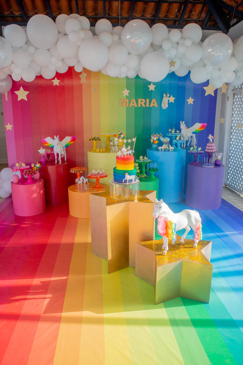 festa infantil, arco-íris, colorido, golf club, Dona Araanha, Rio de Janeiro