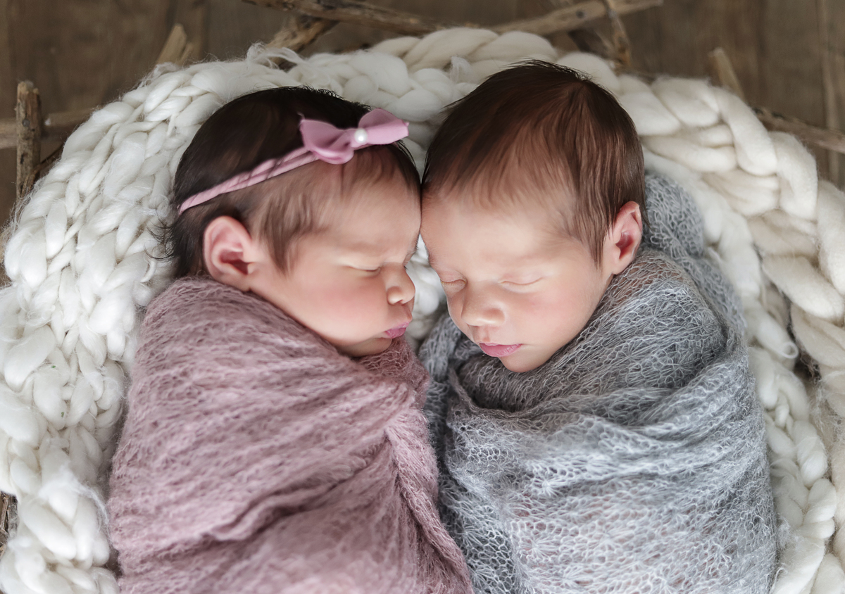 New Born gêmeos