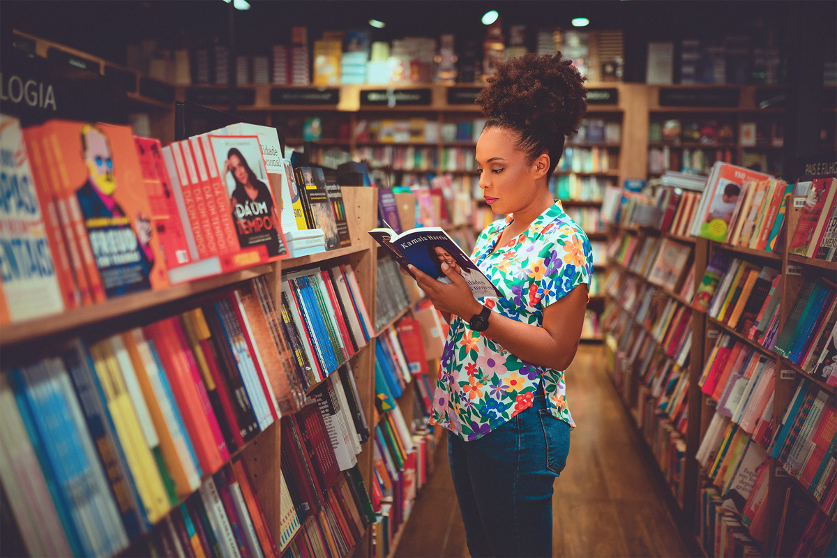 Ensaio Feminino Temático Livraria Leitura