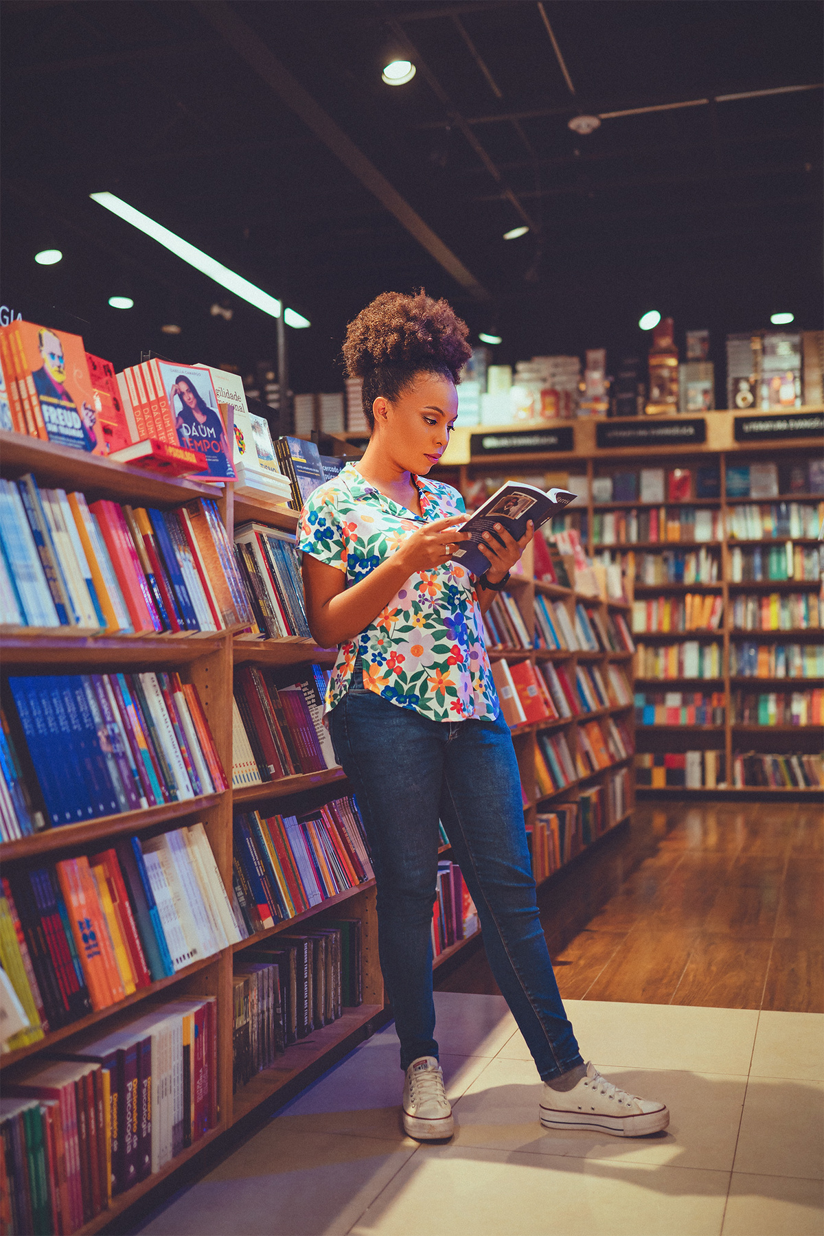 Ensaio Feminino Temático Livraria Leitura