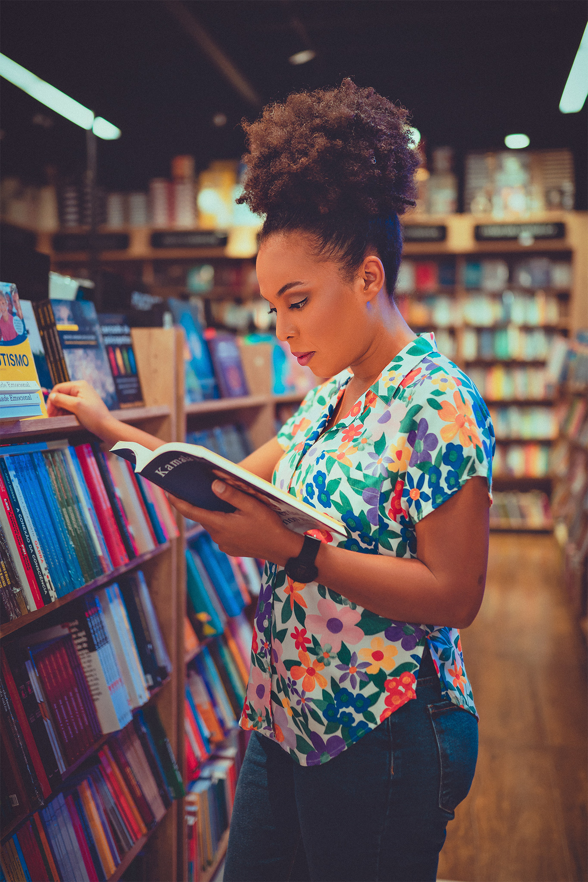 Ensaio Feminino Temático Livraria Leitura