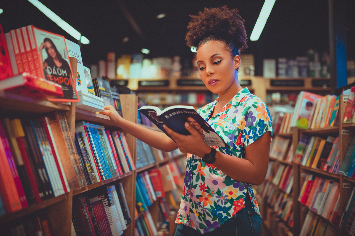 Ensaio Feminino Temático Livraria Leitura