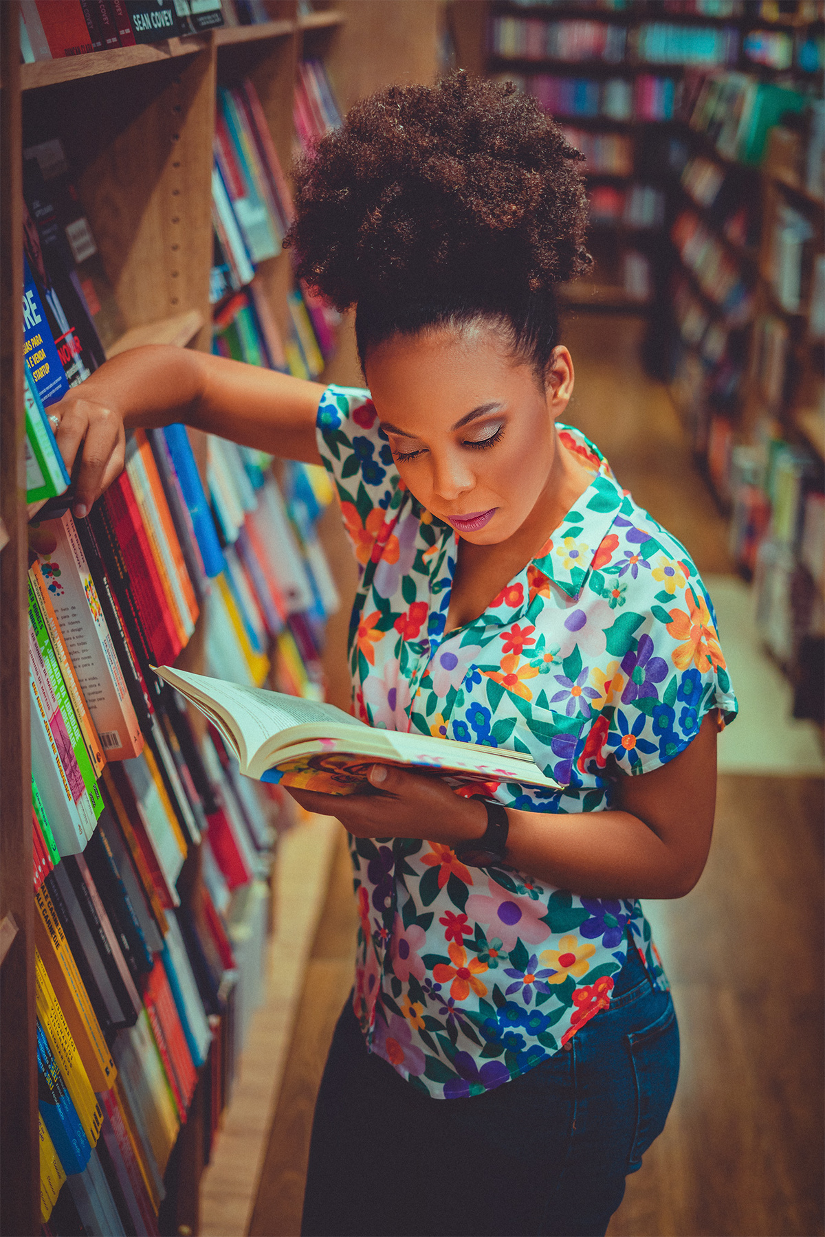 Ensaio Feminino Temático Livraria Leitura