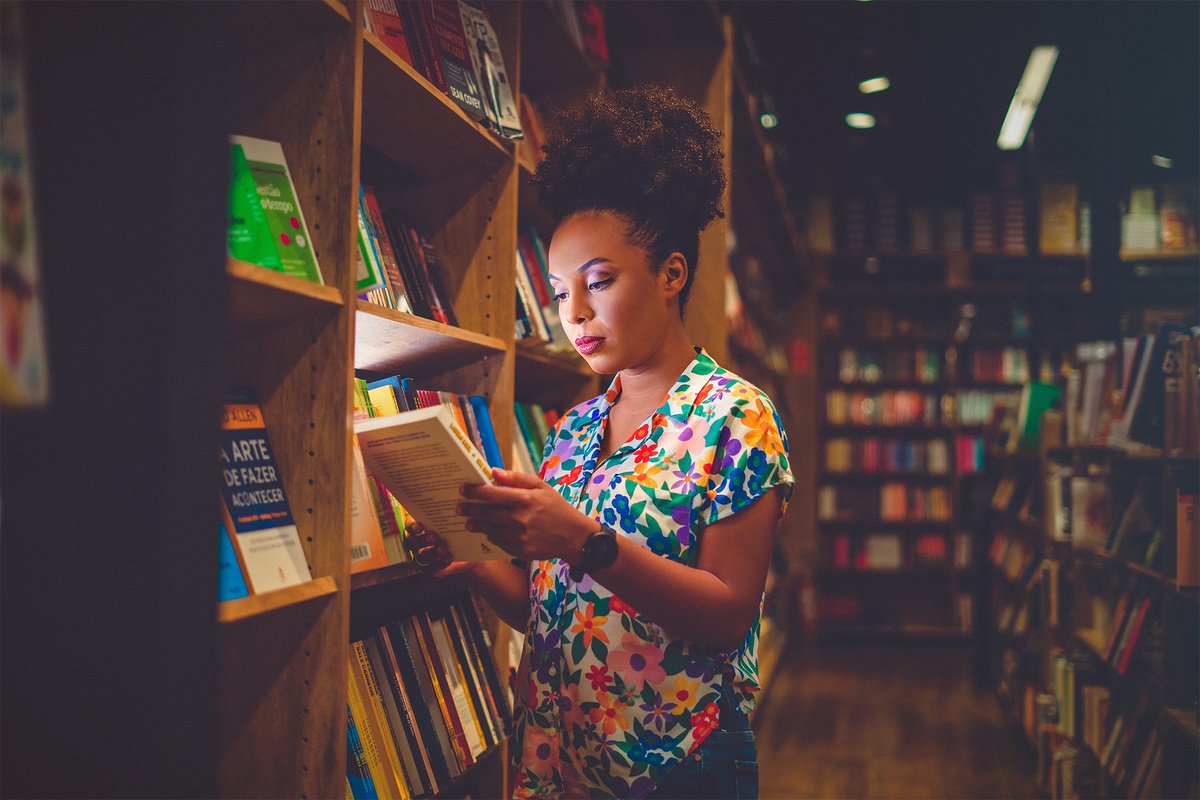 Ensaio Feminino Temático Livraria Leitura
