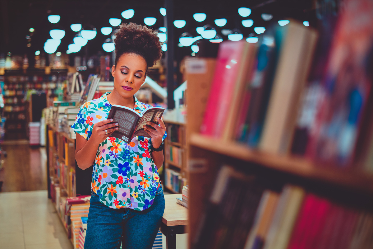 Ensaio Feminino Temático Livraria Leitura