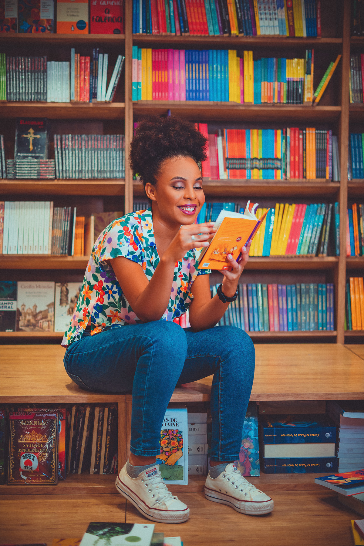 Ensaio Feminino Temático Livraria Leitura
