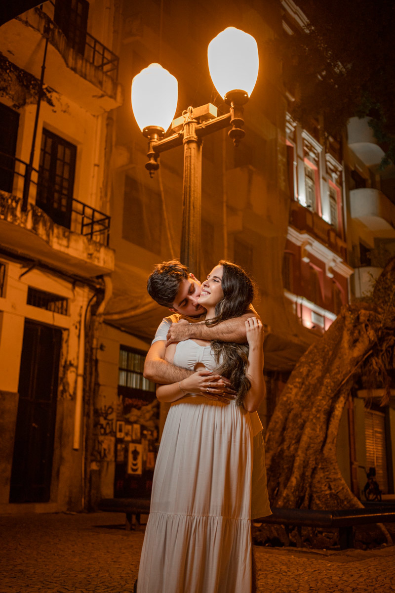 Foto incrivel na rua mais bonita do mundo Rua do Bom Jesus