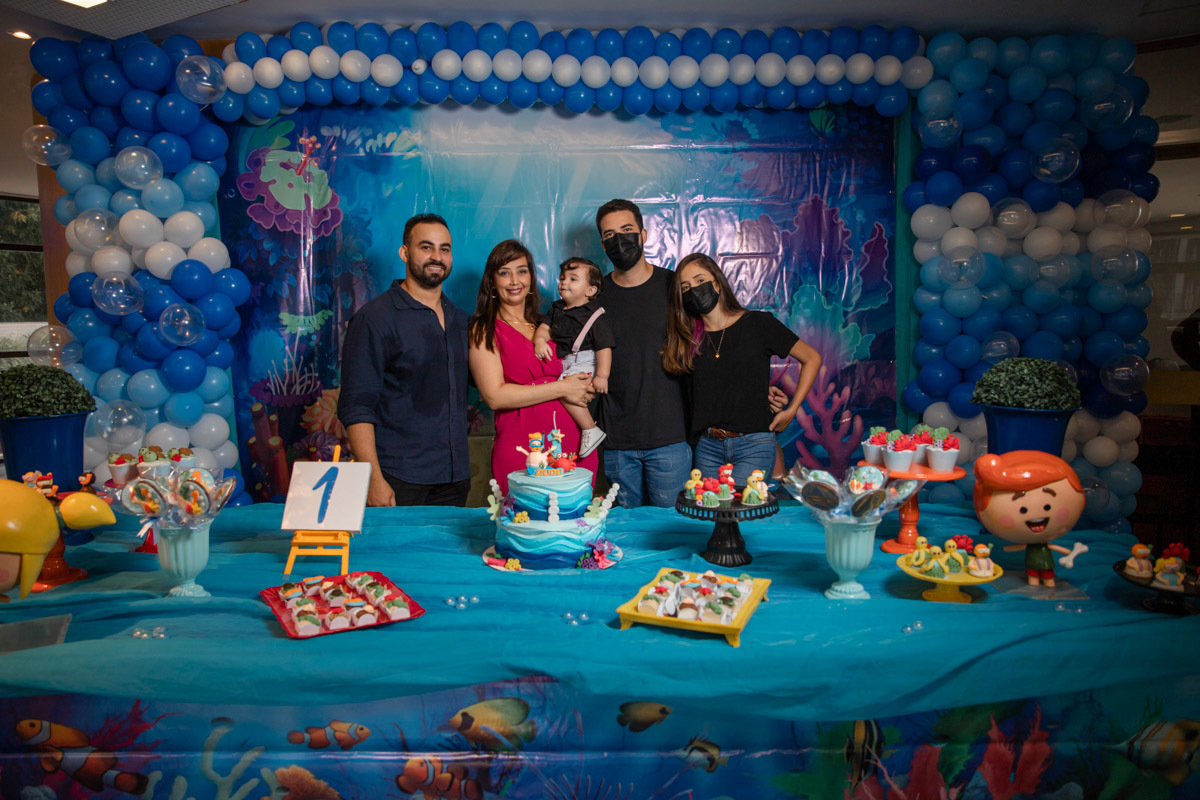 Festa 1 ano Fundo do Mar Mundo Bita