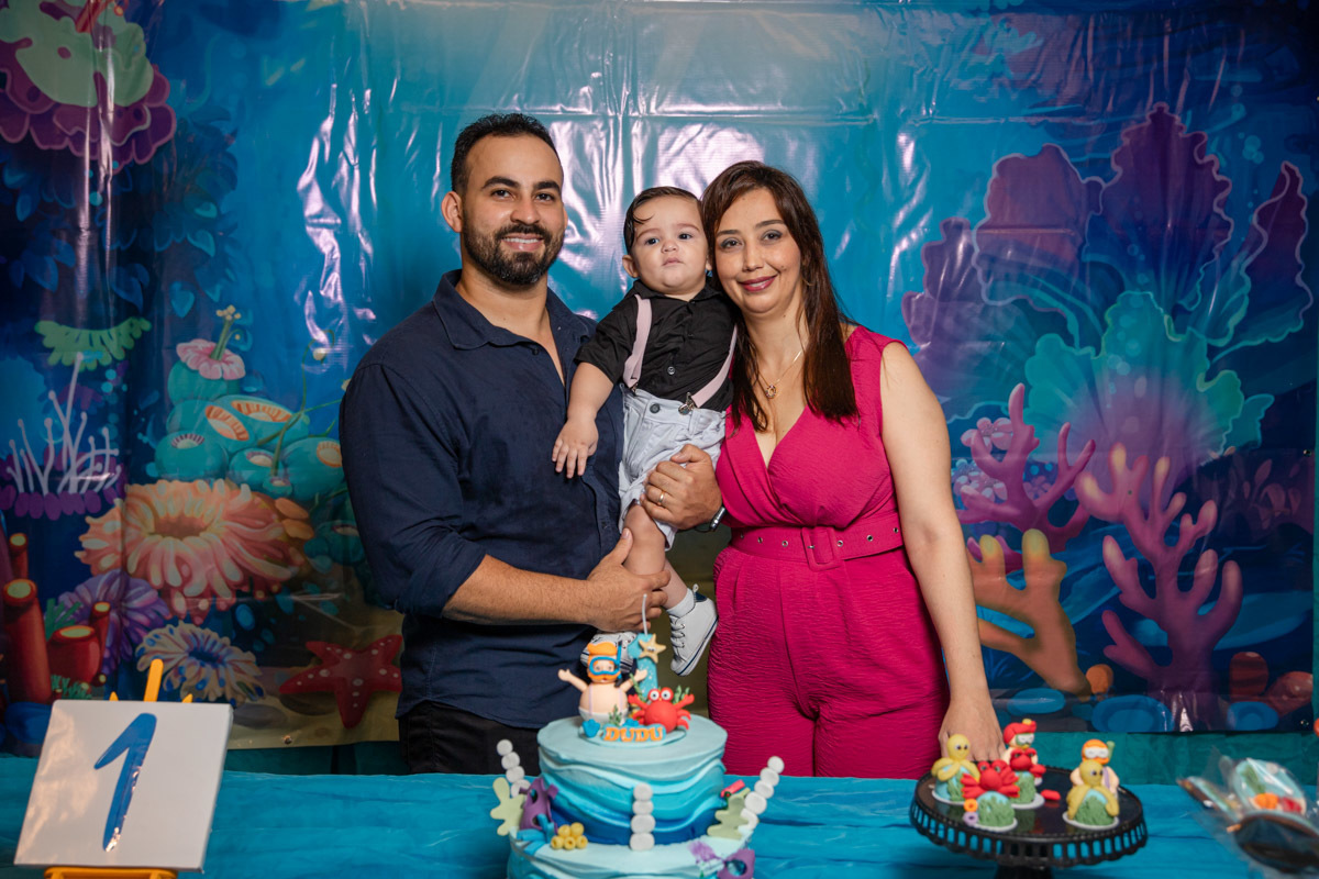 Aniversário 1 ano pais