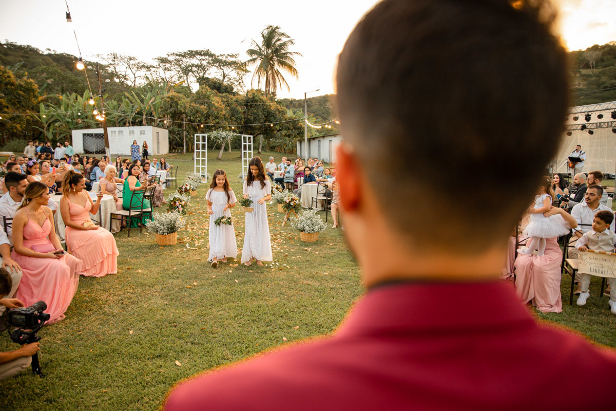 Cerimônia Boho Chic Daminha