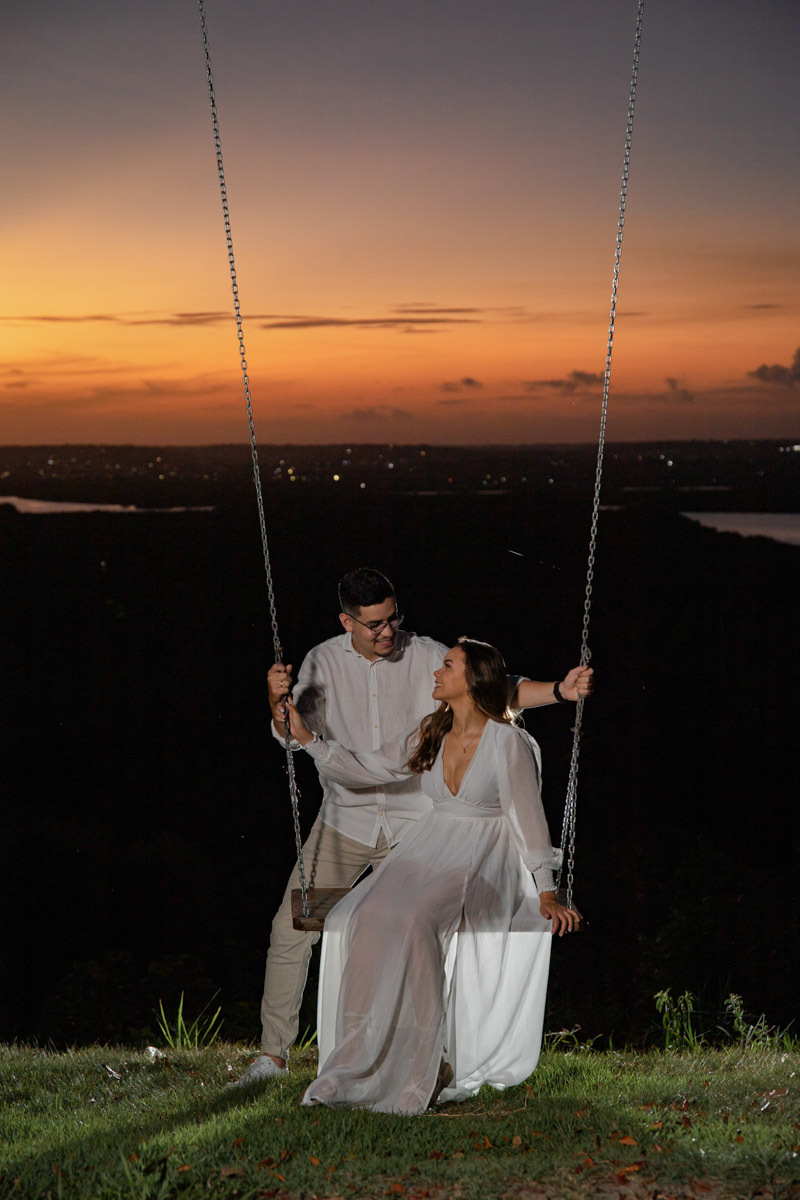 Pré-wedding Photo pôr do sol recanto das sucupiras