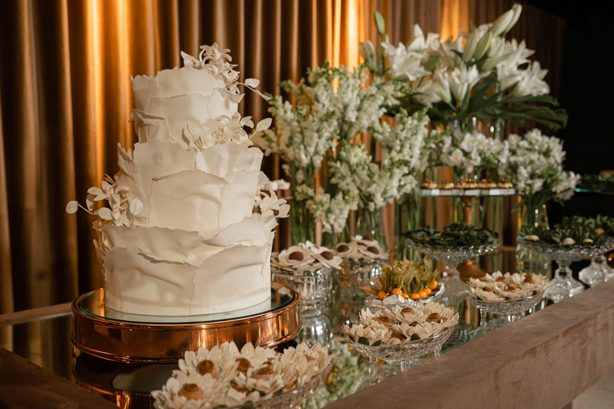 Vetro Ristrot Decoração casamento Civil clássico mesa do bolo