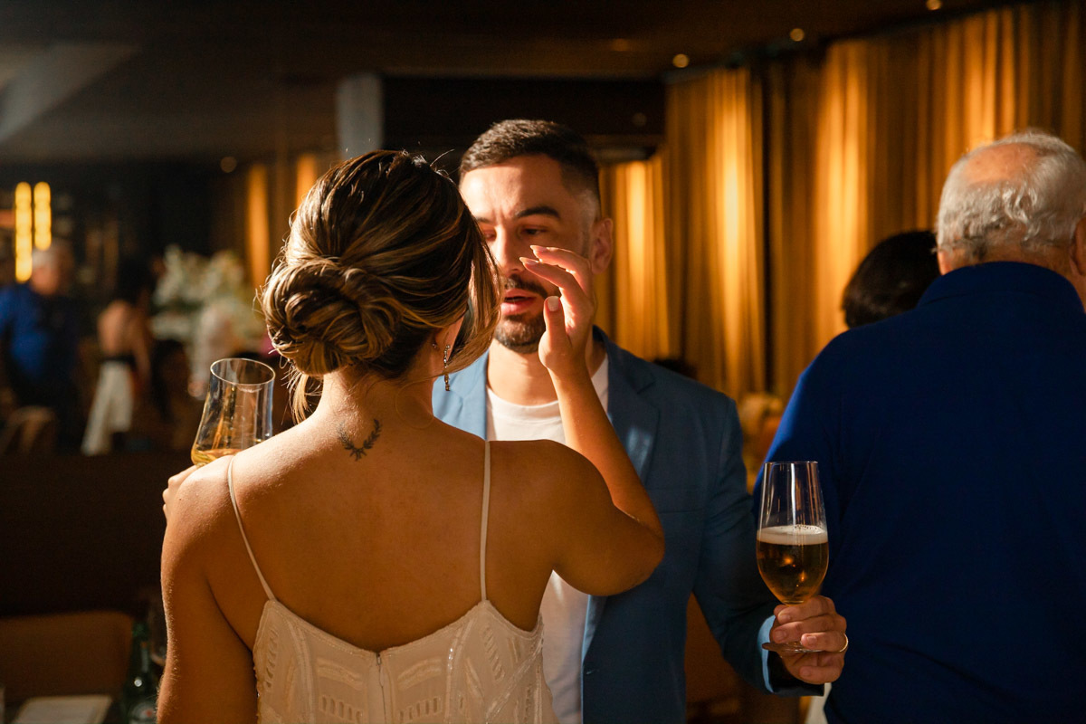 Momento dos noivos| olhar