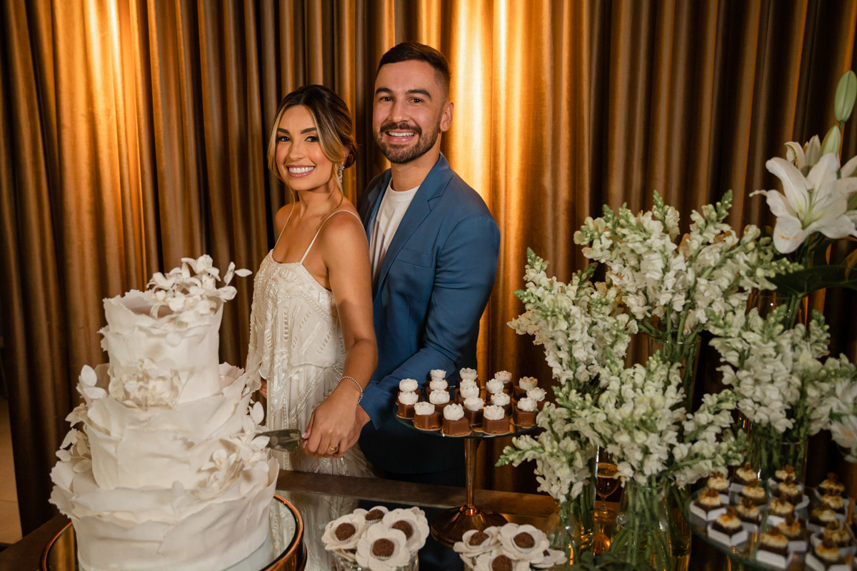 Corte do bolo Cake hannouche