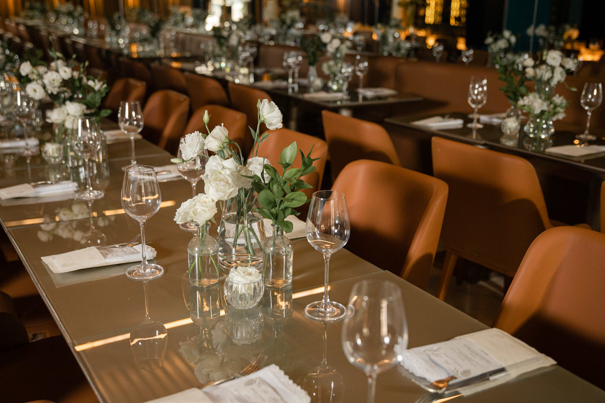 Vetro Ristrot Decoração casamento Civil clássico