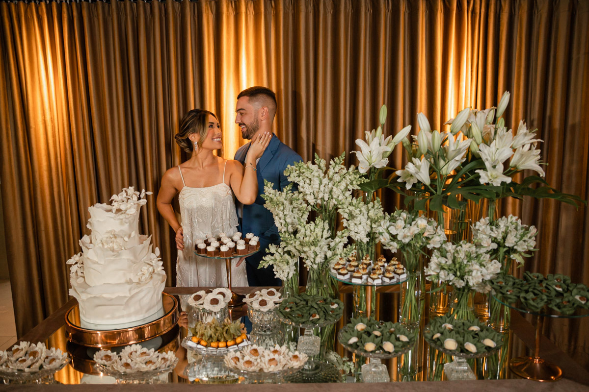 Vetro Ristrot Decoração casamento Civil clássico mesa do bolo