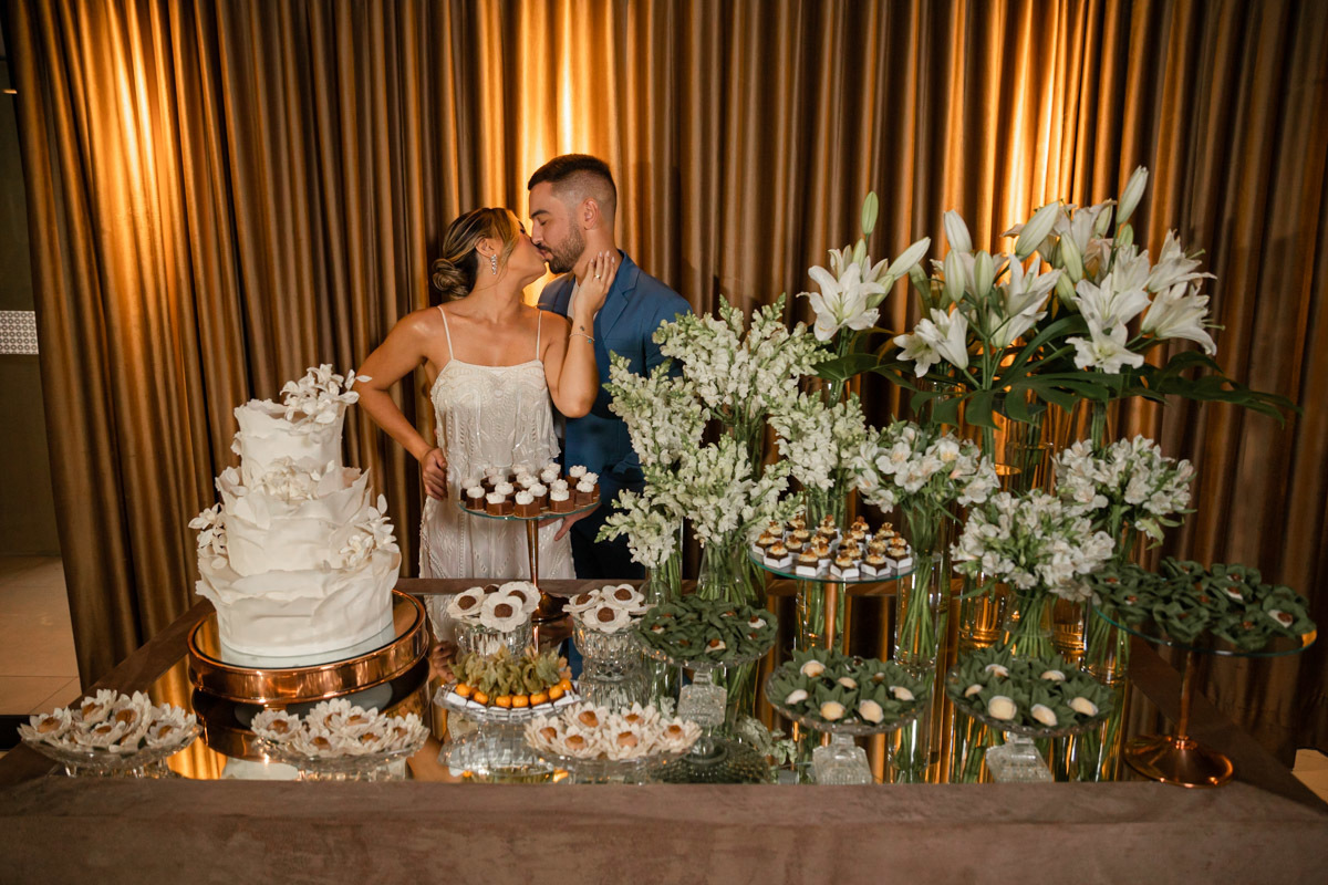 Vetro Ristrot Decoração casamento Civil clássico mesa do bolo
