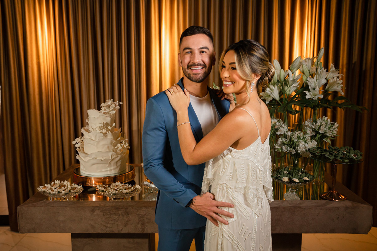 Vetro Ristrot Decoração casamento Civil clássico mesa do bolo