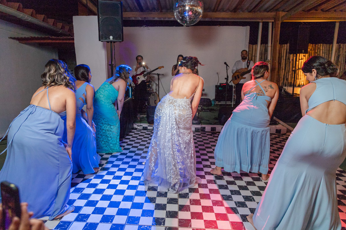 Coreografia noiva e madrinhas