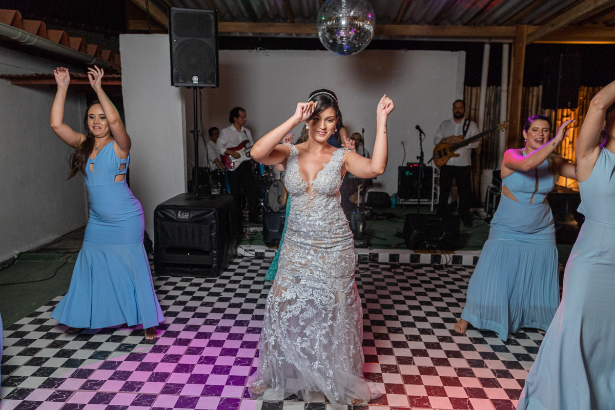 Coreografia noiva e madrinhas
