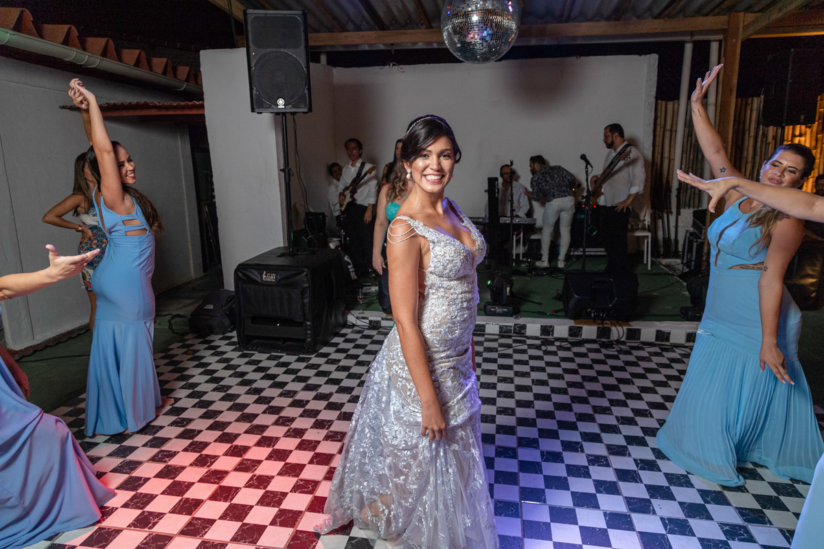 Coreografia noiva e madrinhas