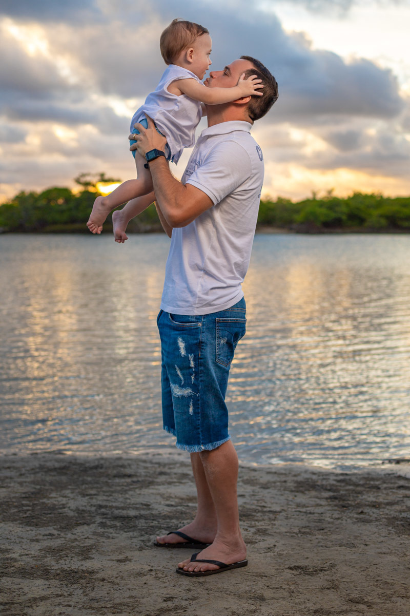 pai com filho juntos