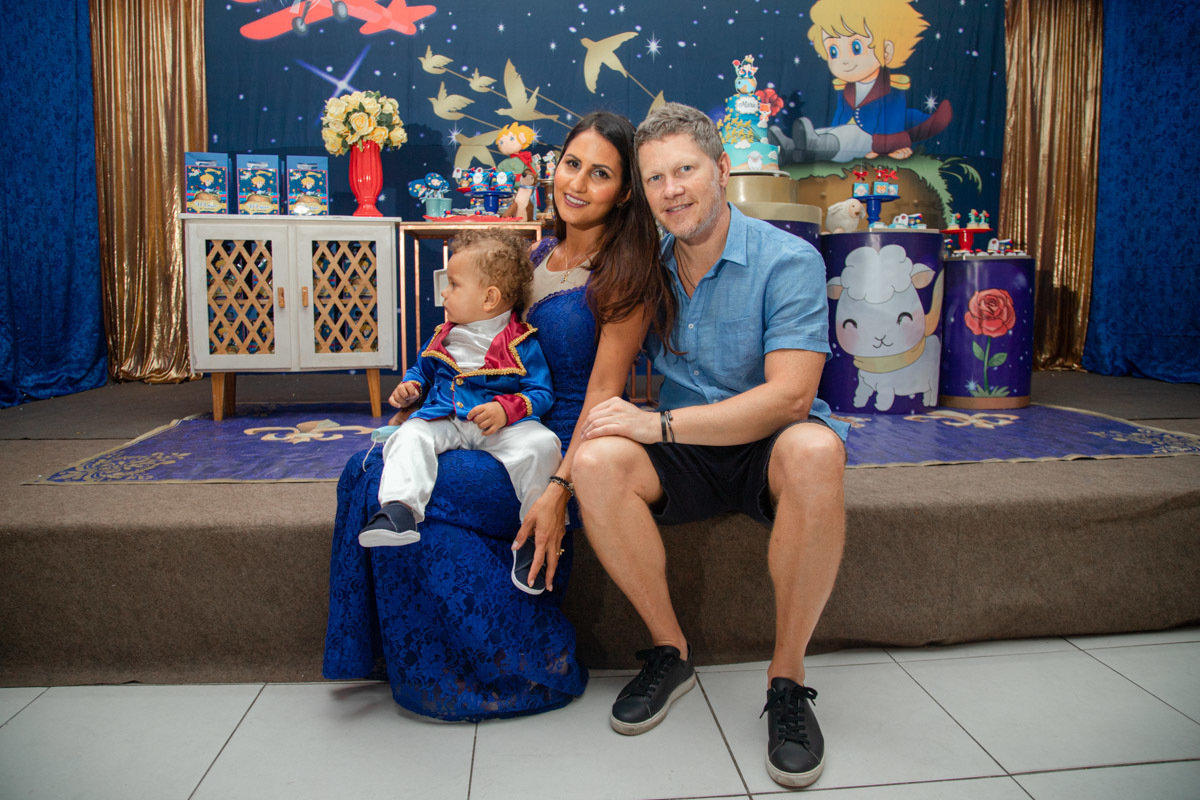 Família linda festa infantil