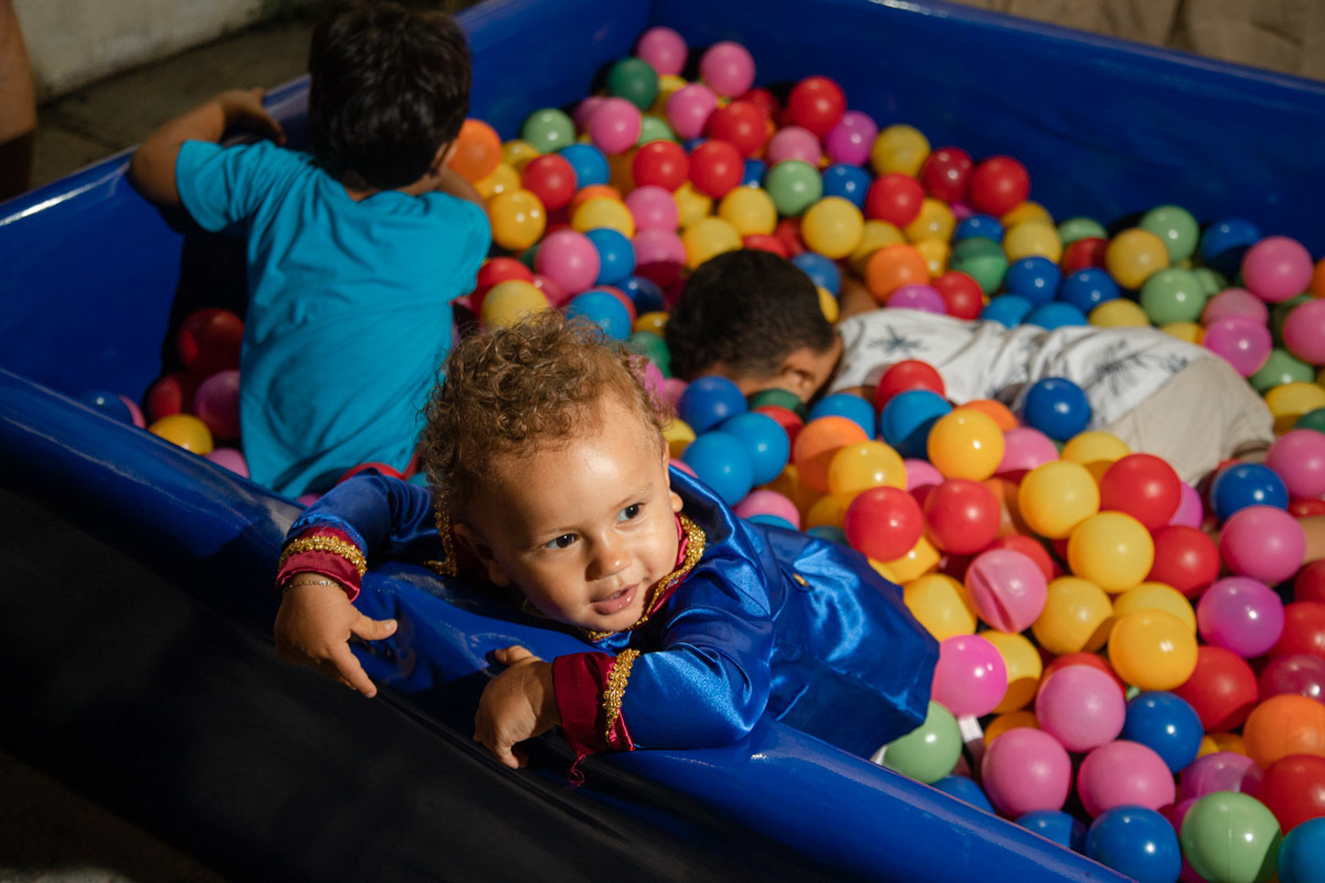 Festa infantil piscina de bolinhas Paulista