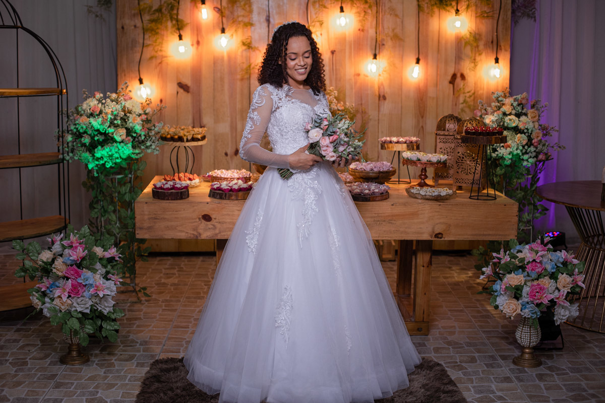 Noiva vestido princesa