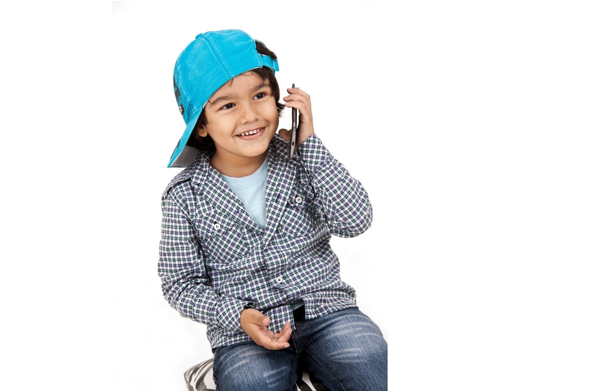 Fotografia de criança em estudio
