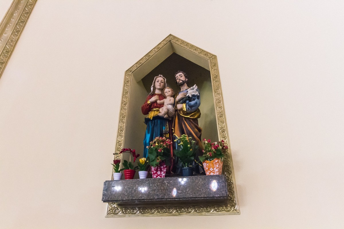 fotografia da sagrada familia