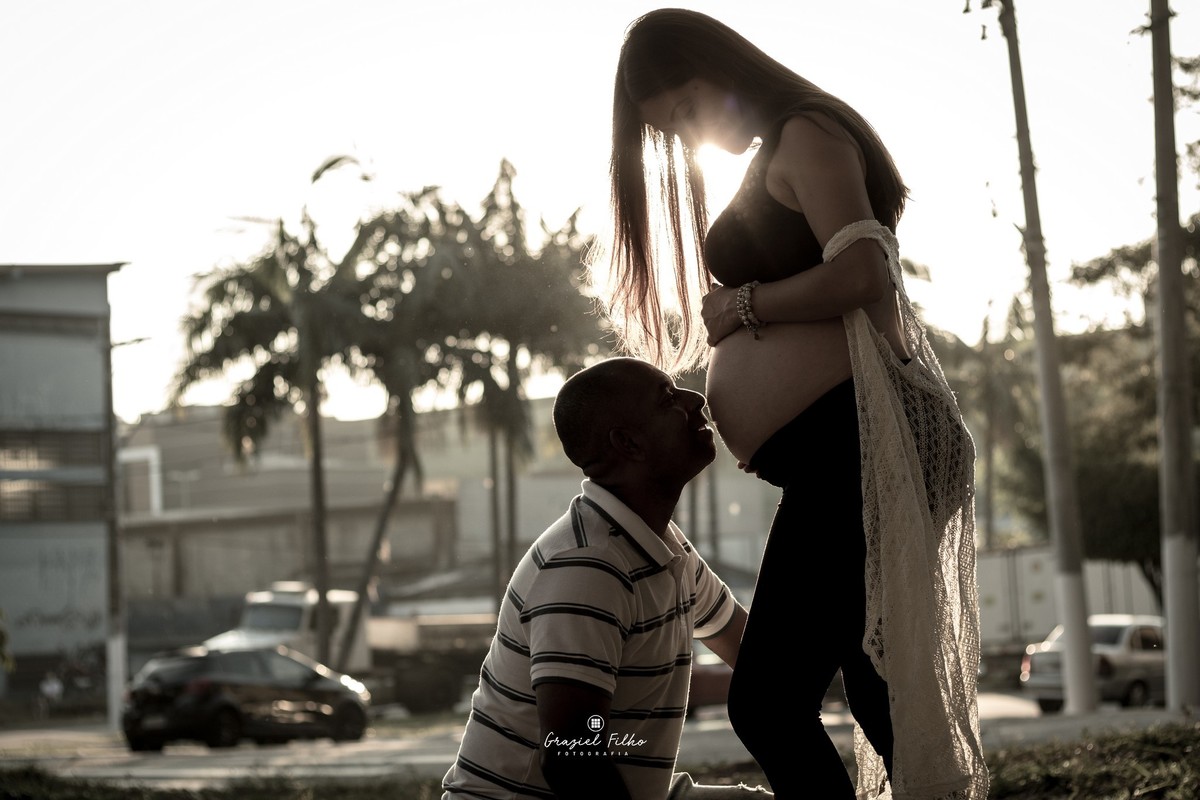 Ensaio gestante na zona sul