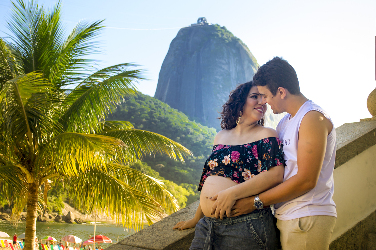 ensaio gestante na urca