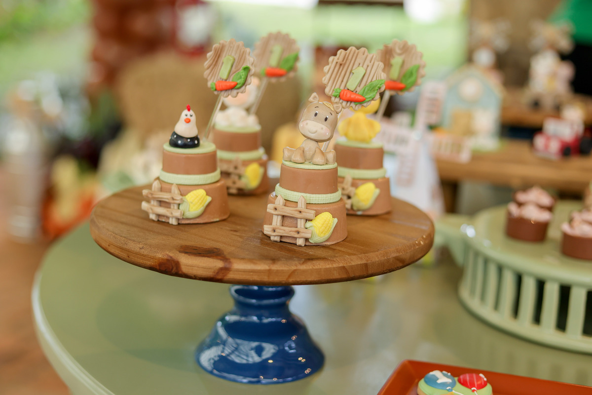 Doces personalizados Fazendinha