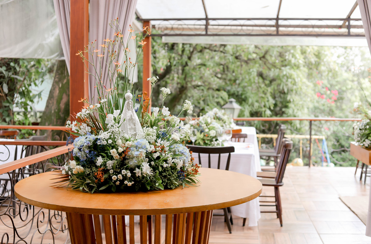 Decoração recepção batizado