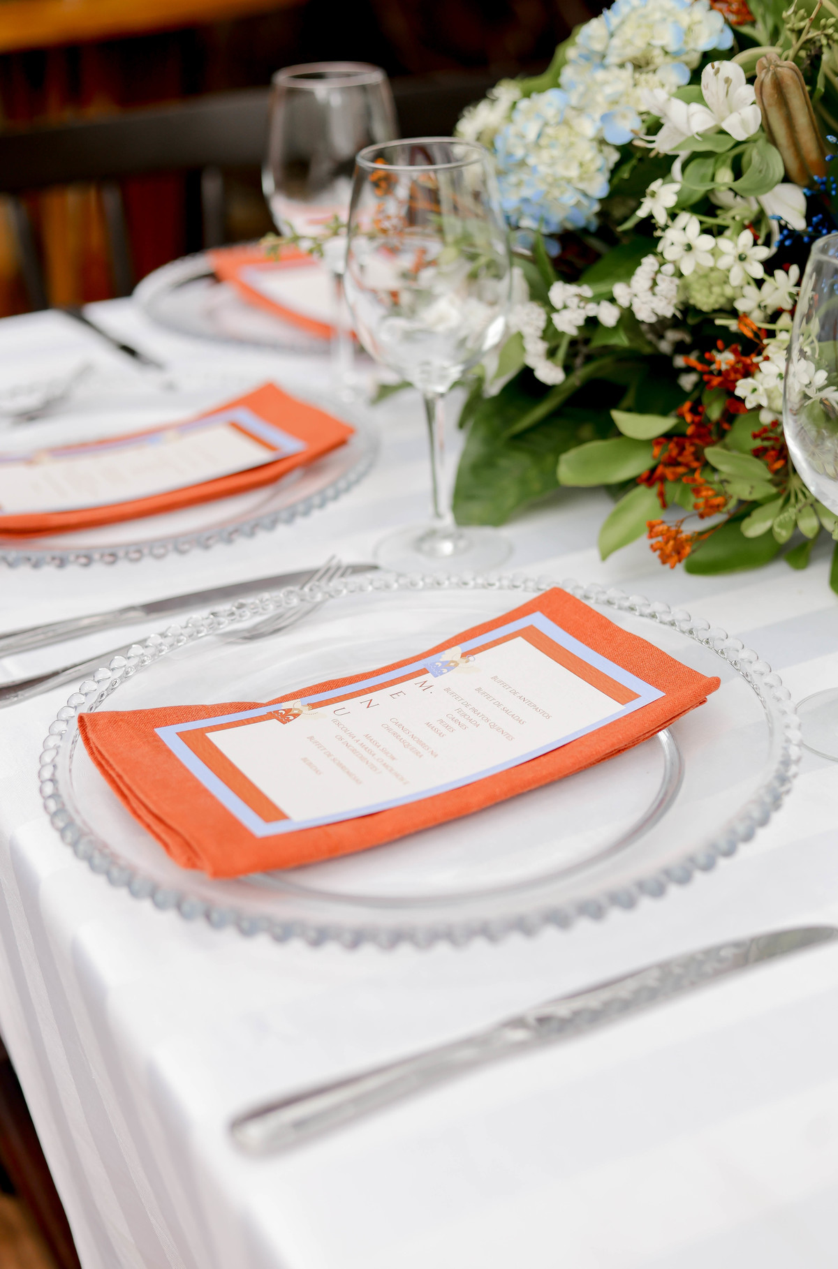 Decoração recepção batizado