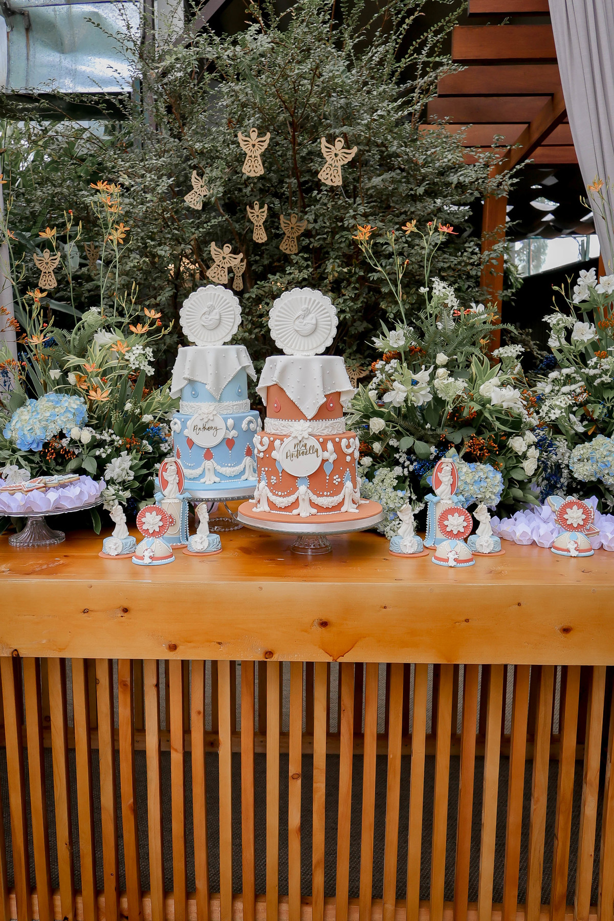 Doces personalizados batizado