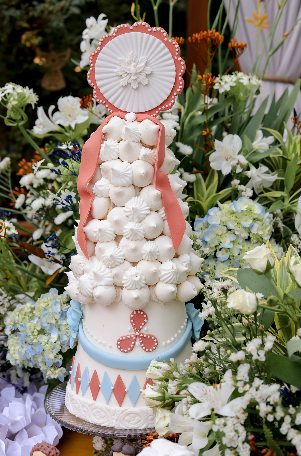 Doces personalizados batizado