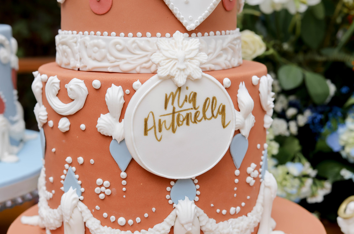 Doces personalizados batizado