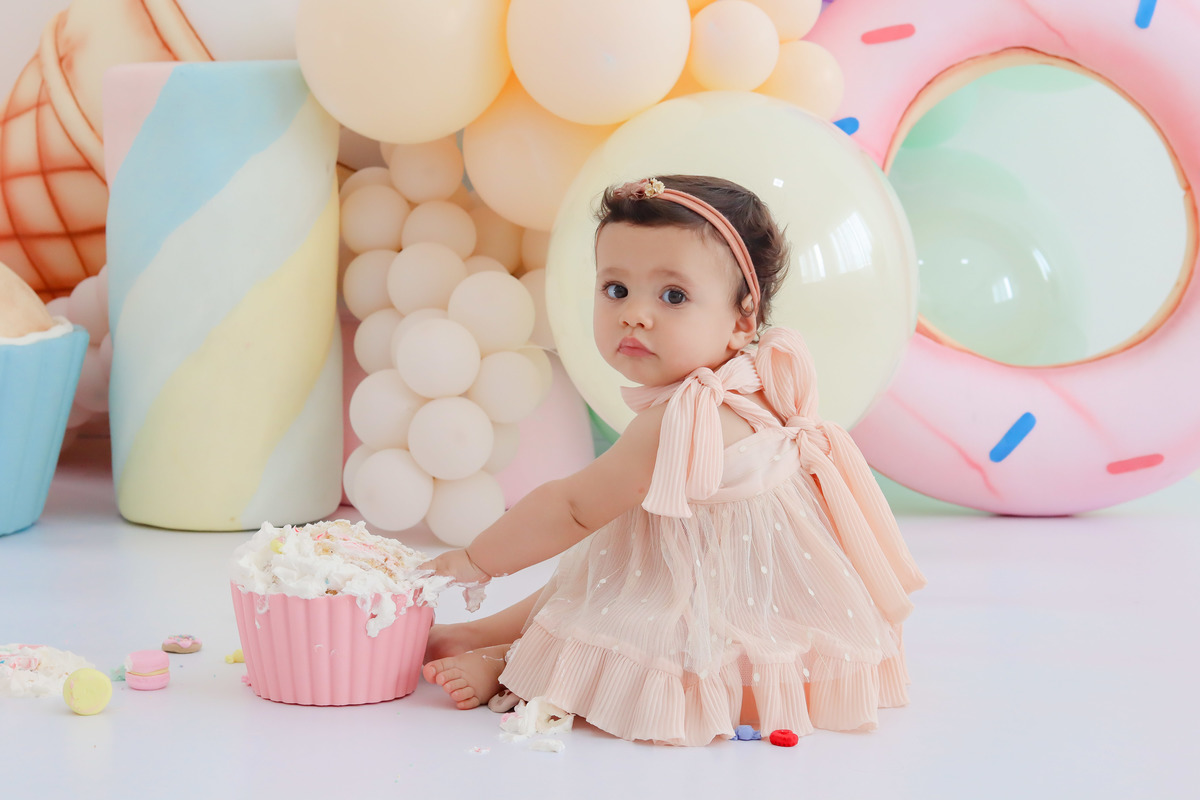 Smash the cake confeitaria