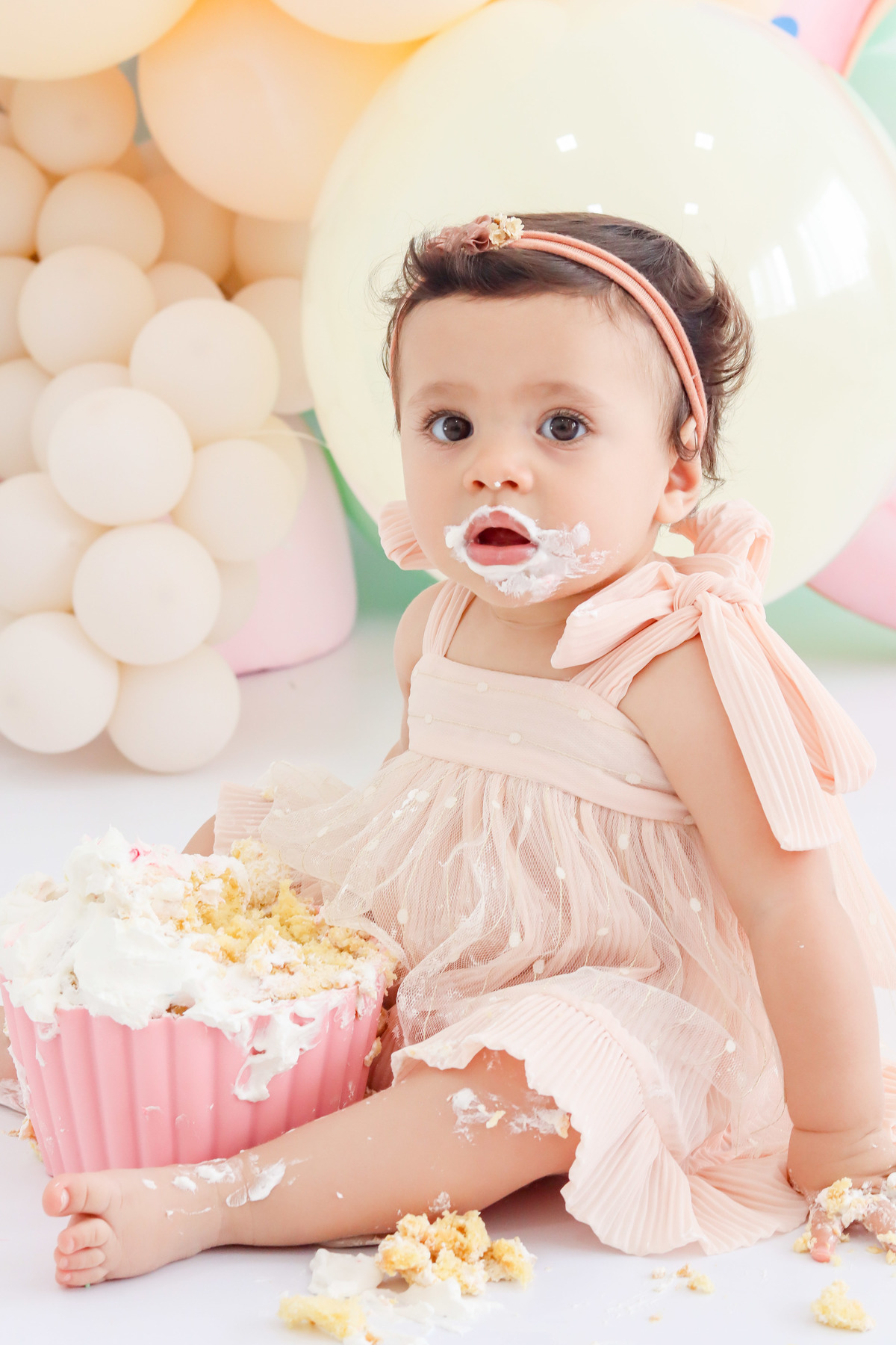 Smash the cake confeitaria