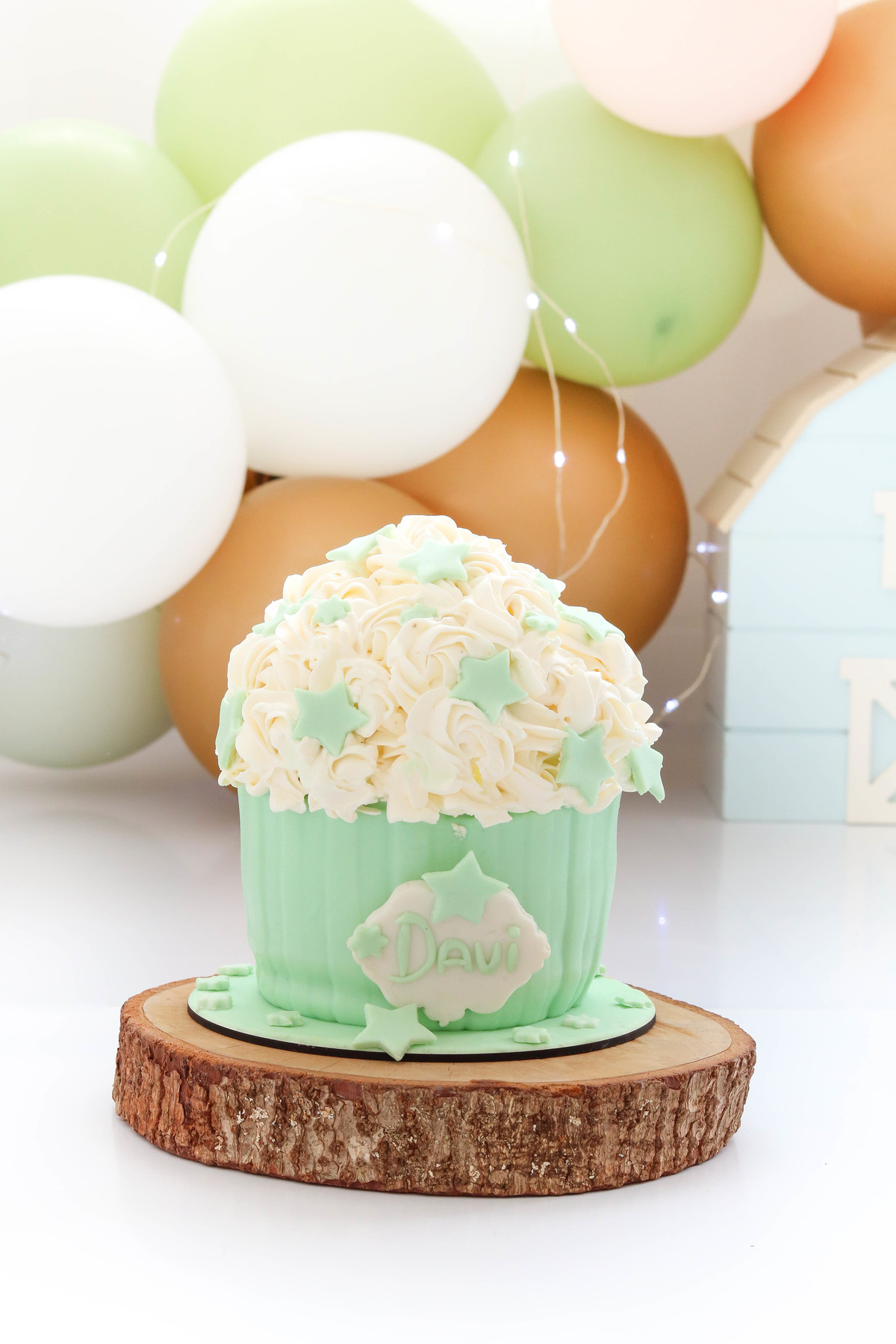 Smash the cake fazendinha