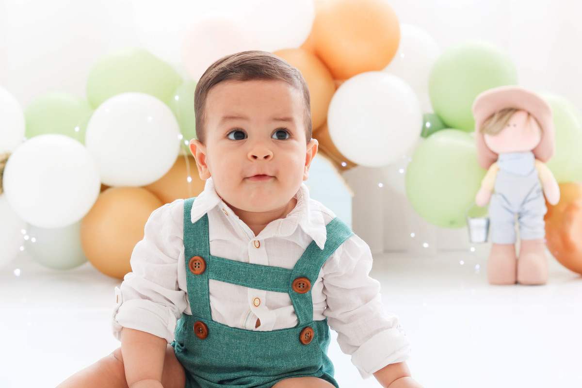 Smash the cake fazendinha