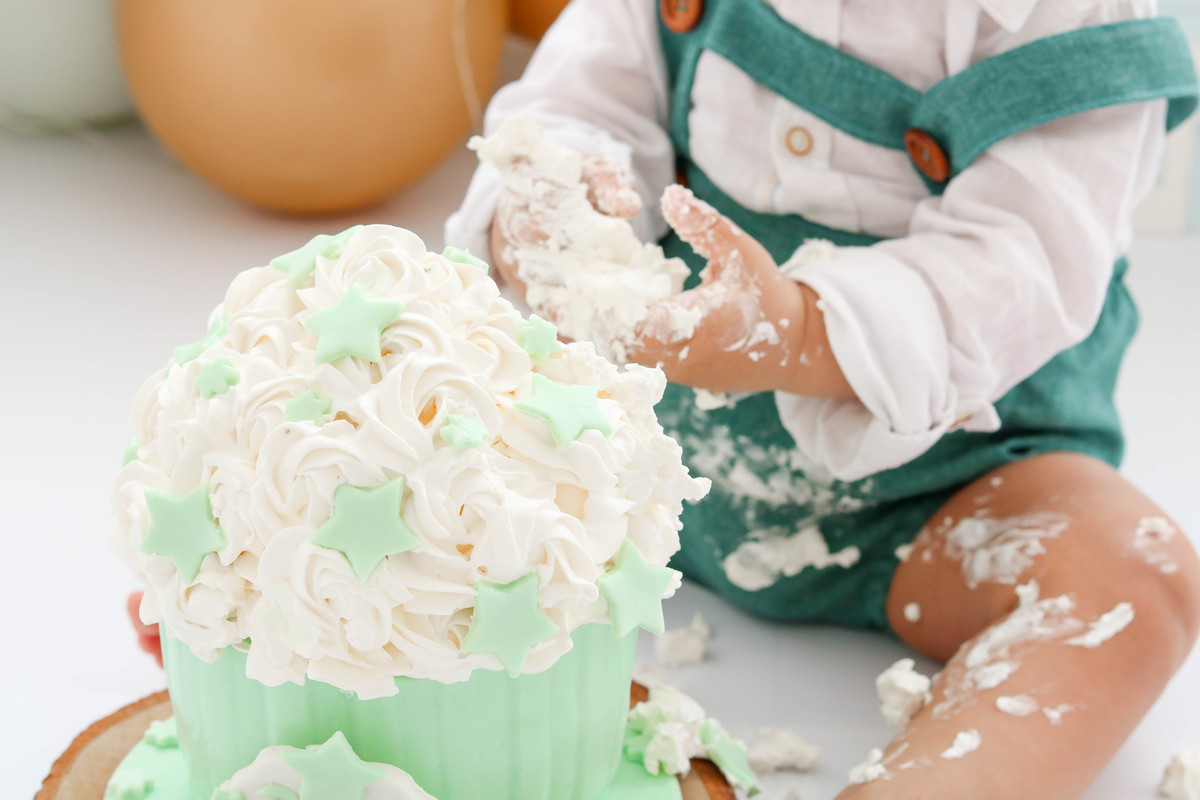 Smash the cake fazendinha