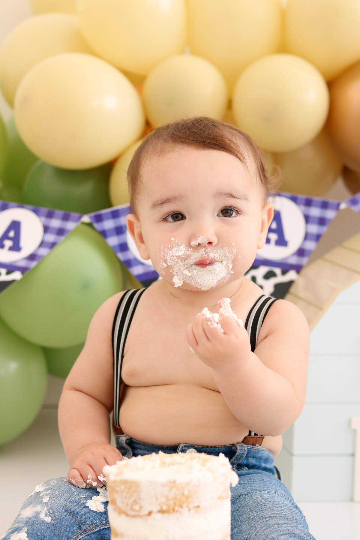 smash the cake fazendinha